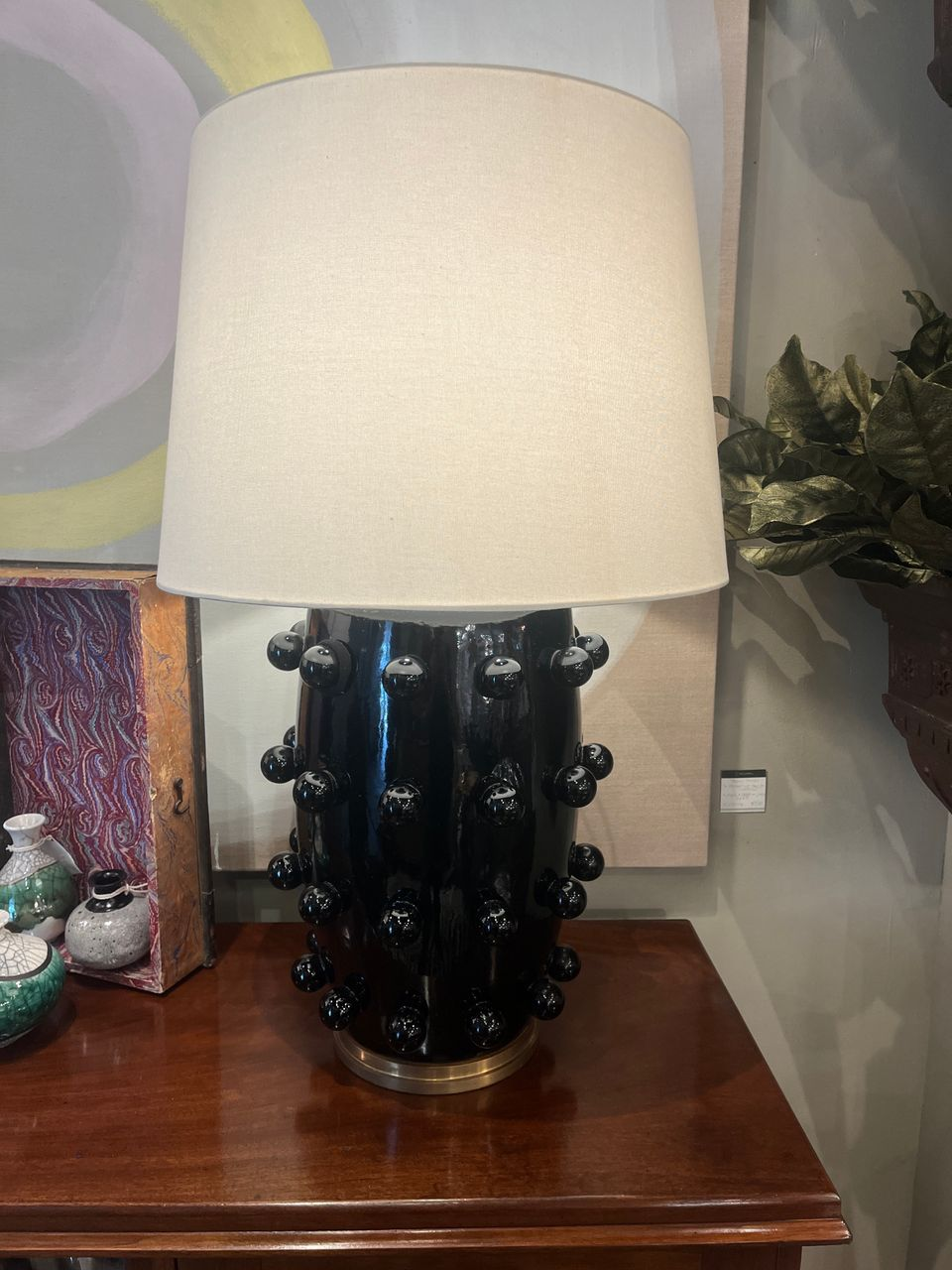 Fabulous Pair of Ceramic Designer Table Lamps