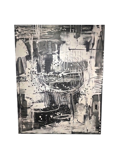 Huge Modern Abstract Painting titled: "Kasarium"