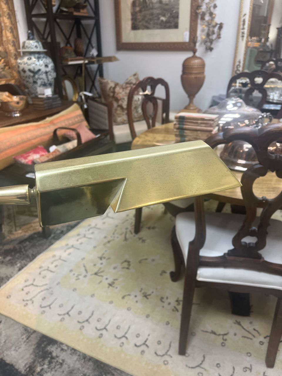 Stiffel Brass Swing Arm Adjustable Floor Lamp (3 available)