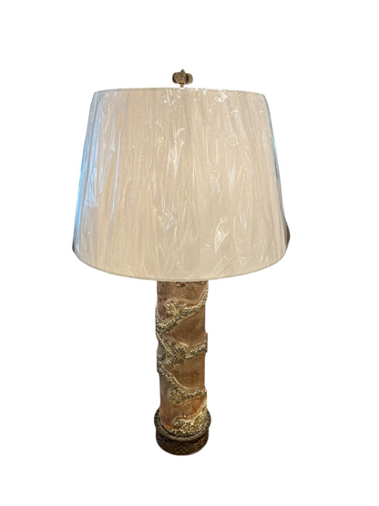 Wallpaper Printing Roller Table Lamp