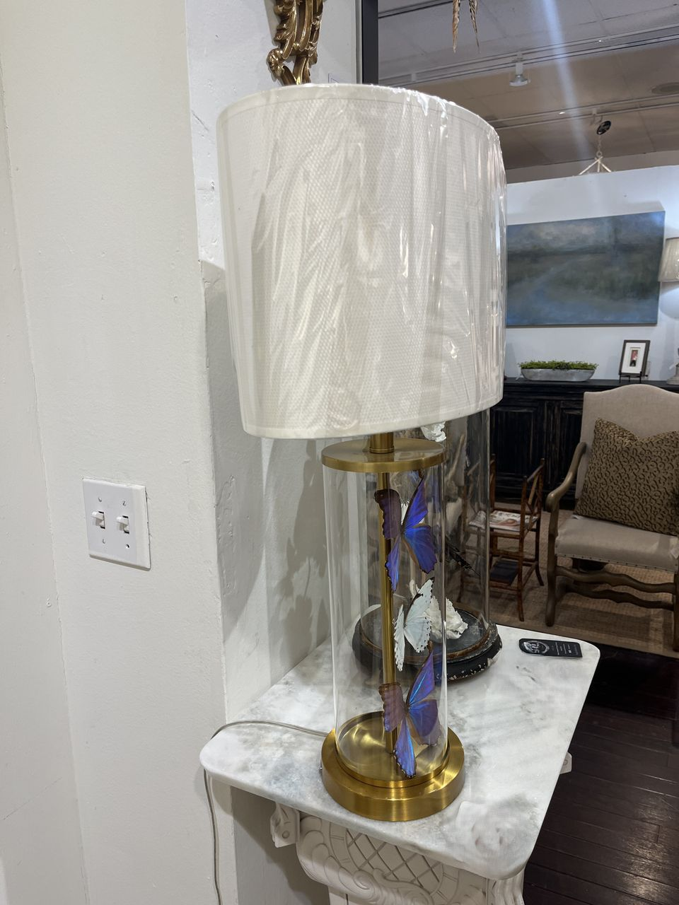 Custom Made Butterfly Lamps