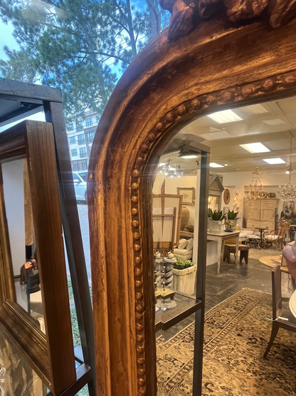 Tall Louis XVI style Giltwood Mirror