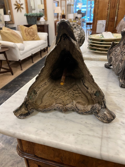 Pair 18th Century Baroque Style Candlesticks
