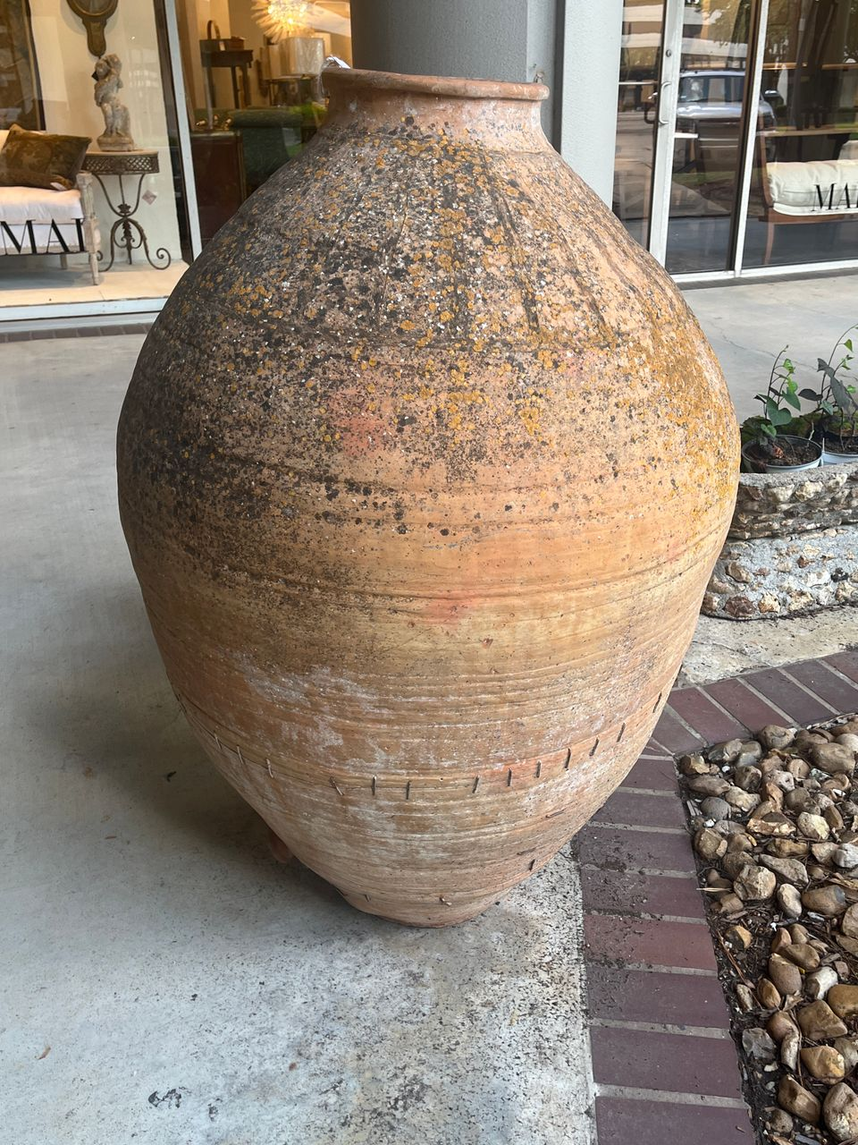 19th Century XL Spanish Terracotta Vessel