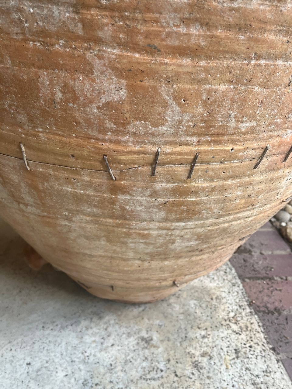 19th Century XL Spanish Terracotta Vessel