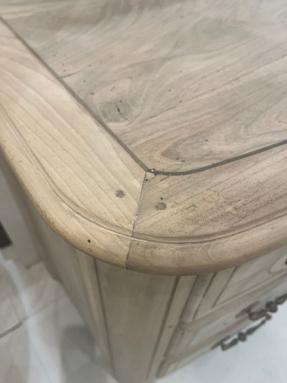 Louis XIV Style Curved Front Dresser