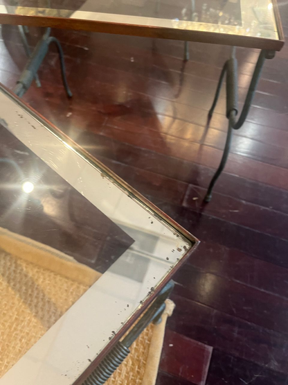 Set of French Wrought Iron Nesting Tables