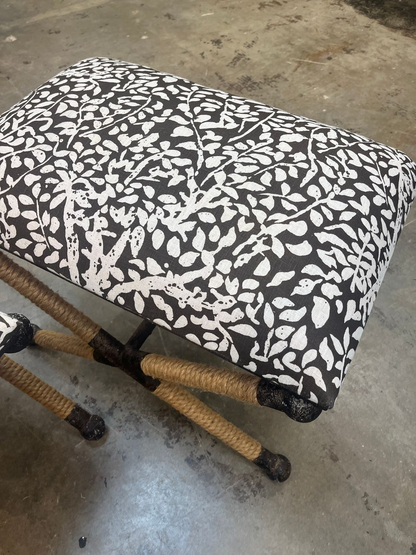 X-Base Footstool Ottoman Bench (2 available)