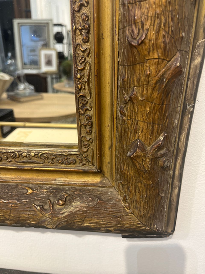 Louis Philippe Faux Bois style Mirror