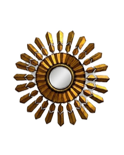 Mid Century Modern French Starburst Mirror
