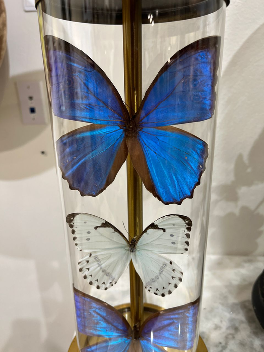 Custom Made Butterfly Lamps