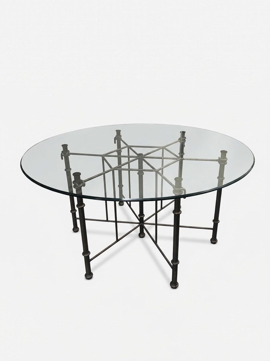 Hollywood Regency McGuire style Dining Table