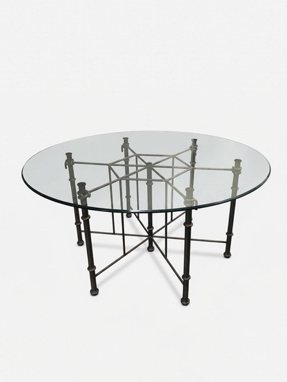 Hollywood Regency McGuire style Dining Table