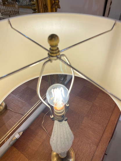Pair of Classic Mid Century Murano Lamps