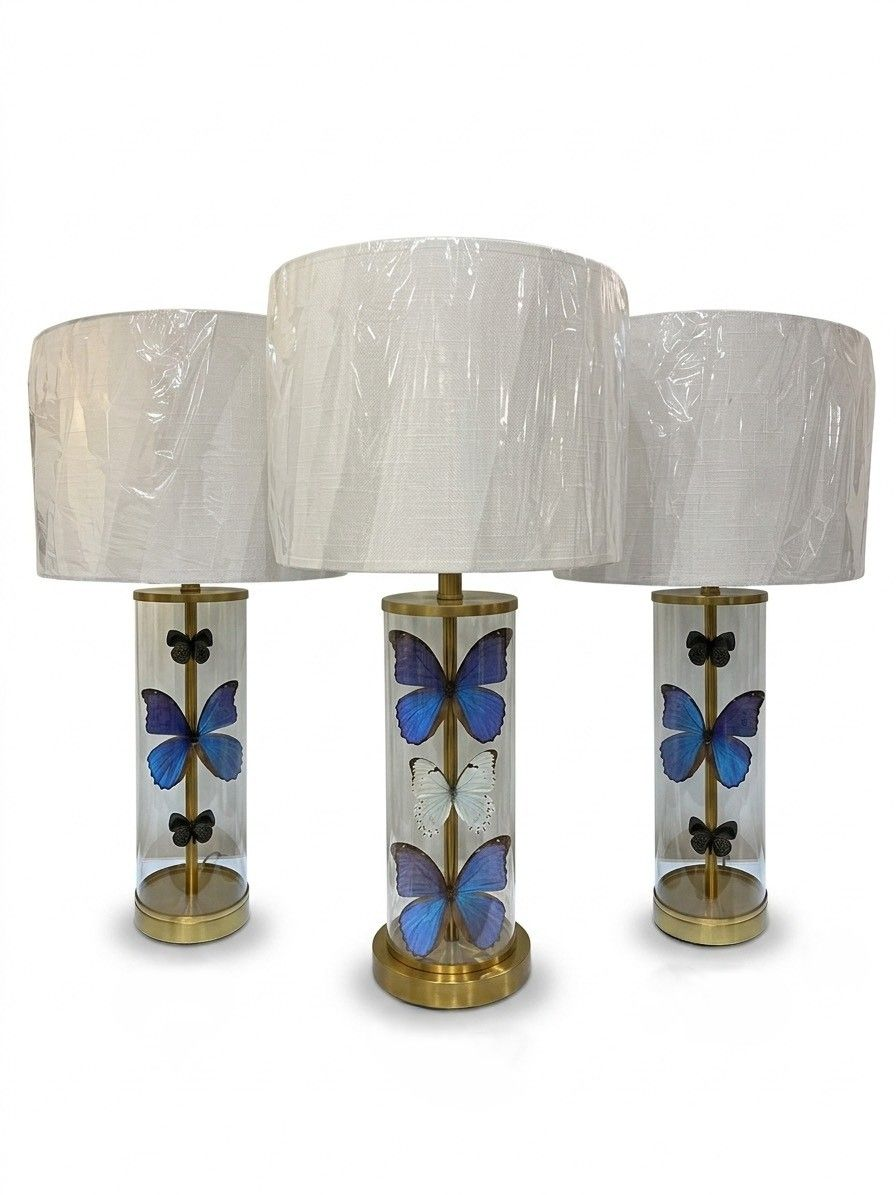 Custom Made Butterfly Lamps