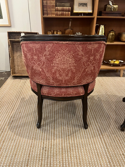 Pair French Louis XV style Armchairs