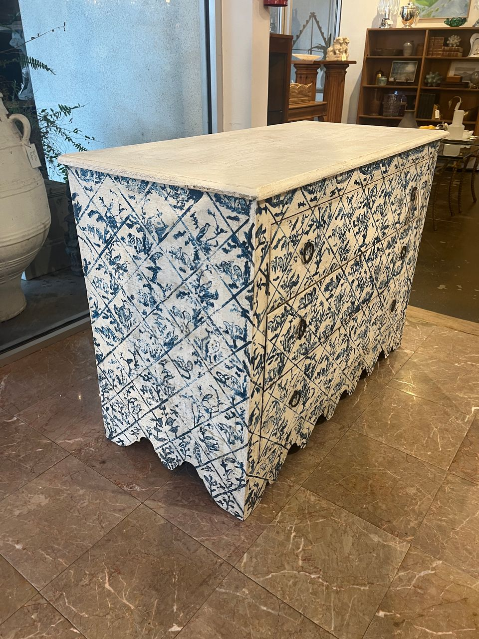 19th Century Painted Italian Chest