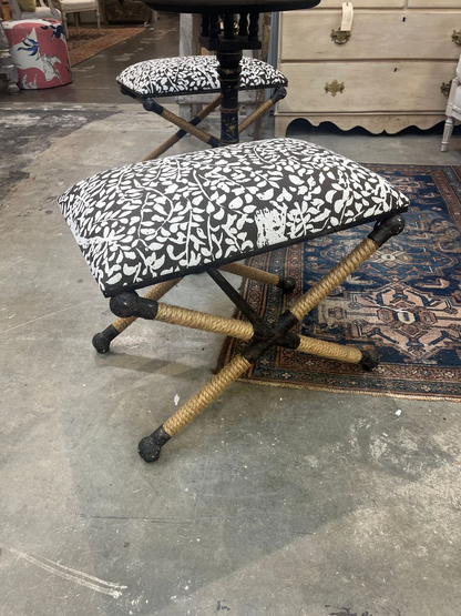 X-Base Footstool Ottoman Bench (2 available)