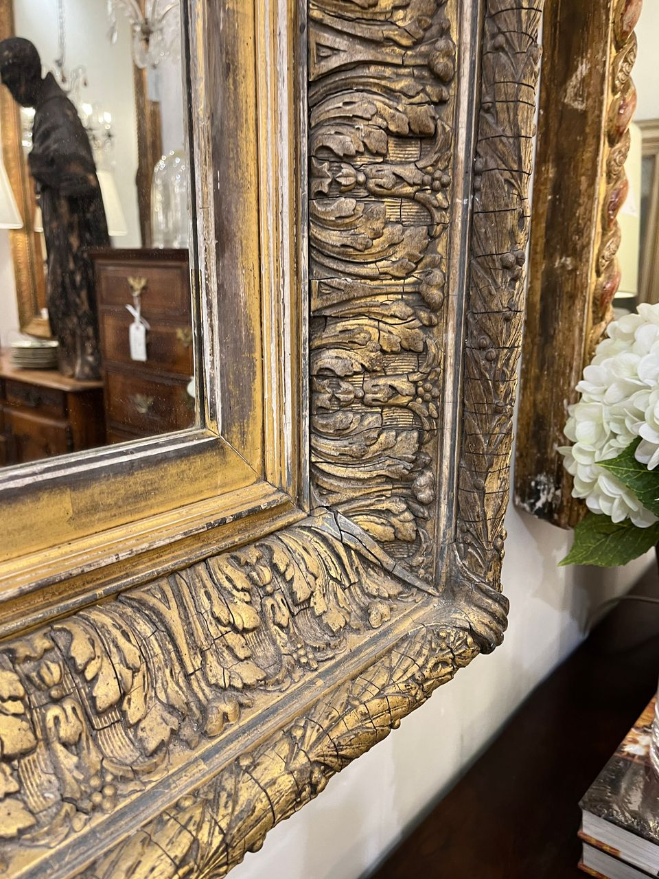 19th Century French Giltwood Mirror