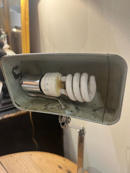 French "Fare" Art Deco Banker's Lamp