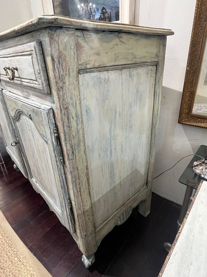 19th Century French Painted Buffet
