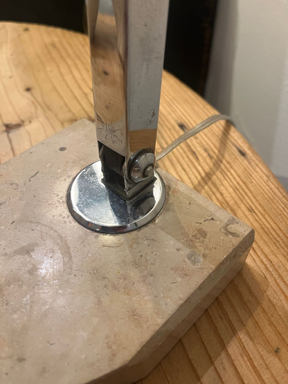 French "Fare" Art Deco Banker's Lamp