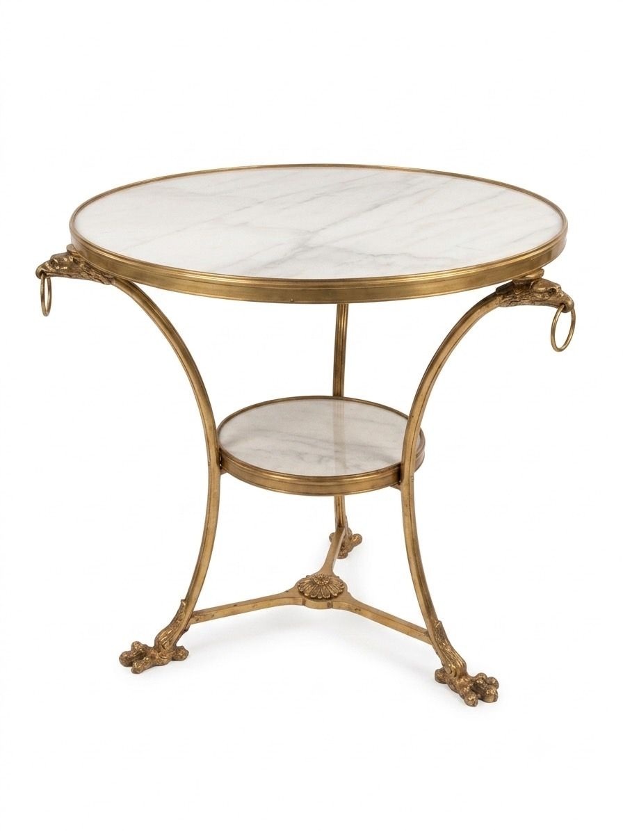 French Neoclassical Gueridon Table (2 available)