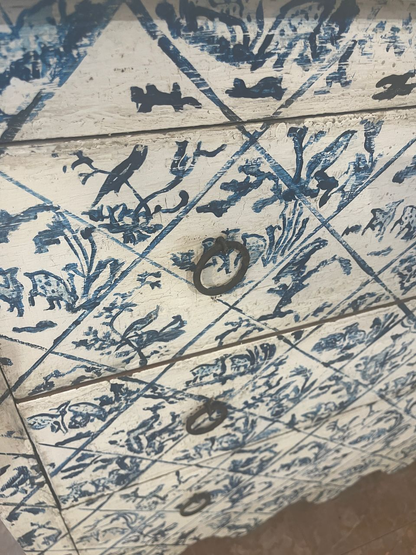 19th Century Painted Italian Chest