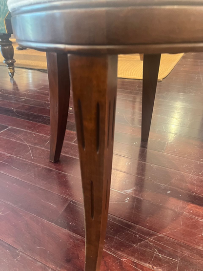 Pair of Italian Scalloped Shell Back Chairs