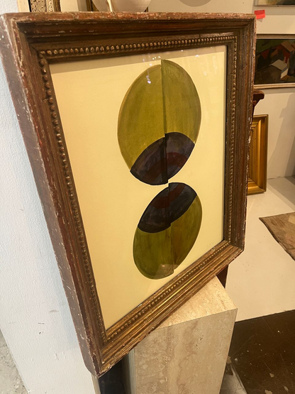 Modern Abstract "Opposing Circles"