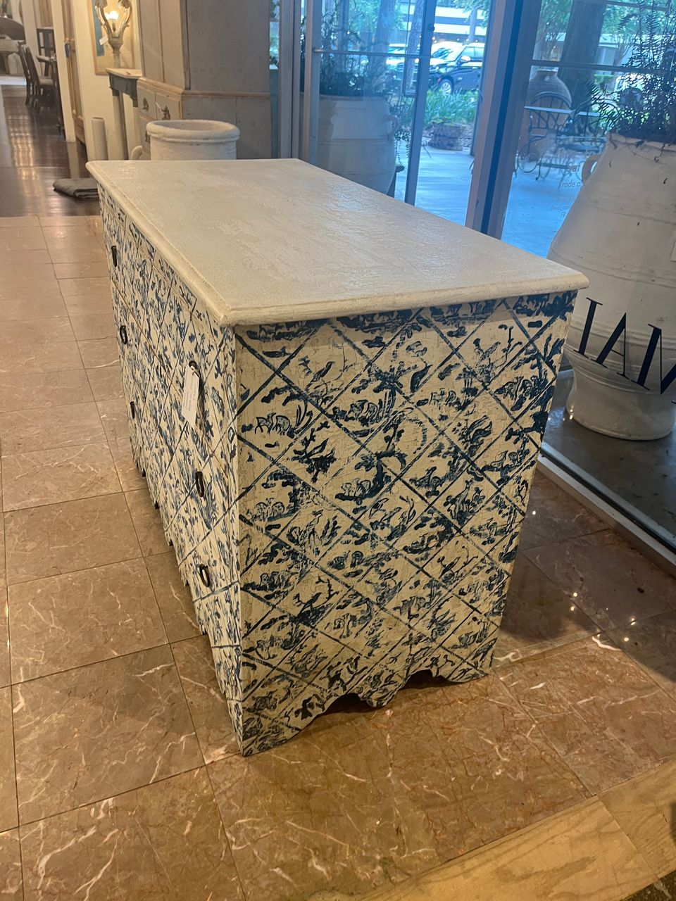 19th Century Painted Italian Chest