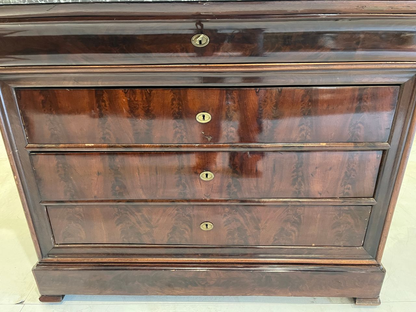 19th Century Louis Philippe Mahogany Commode