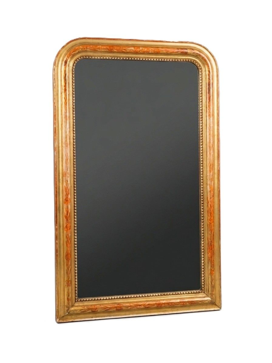 19th Century Gold Gilt Louis Philippe Mirror