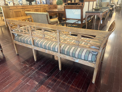 Swedish Gustavian Birch Settee