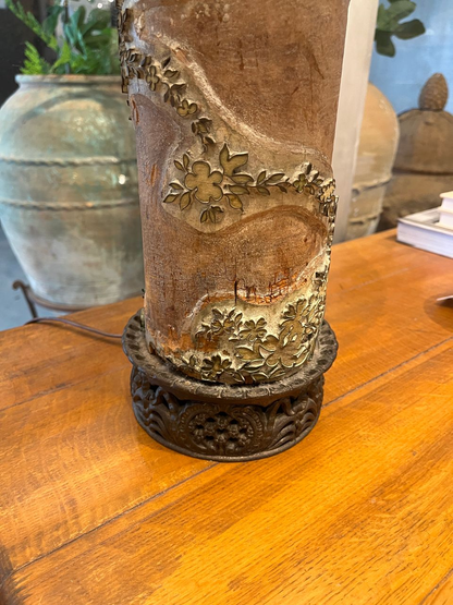 Wallpaper Printing Roller Table Lamp