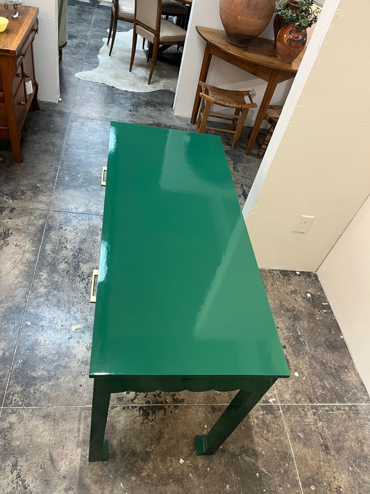 Custom made Lacquered Writing Desk