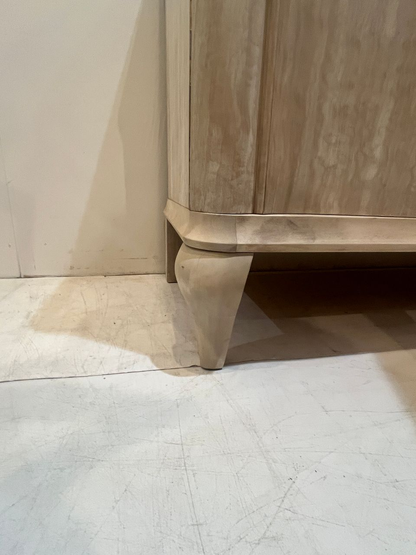 Antique Danish Bleached Buffet Sideboard