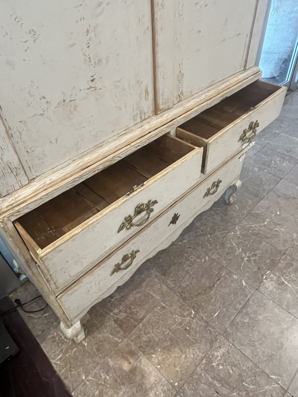 18th Century Swedish Gustavian Wedding Cabinet