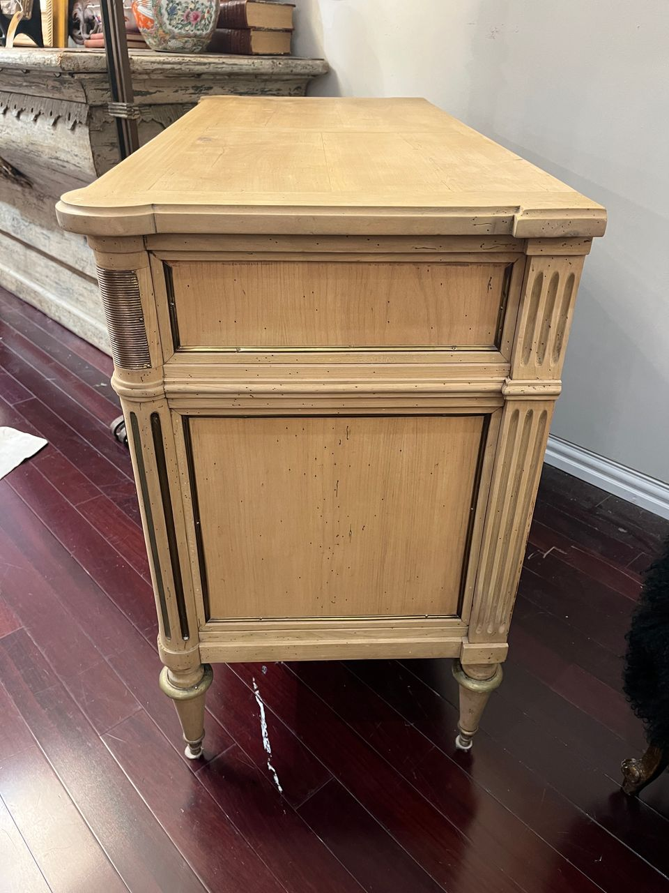 19th Century Louis XVI style 3 Drawer Commode