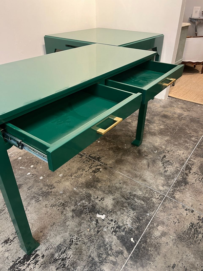 Custom made Lacquered Writing Desk