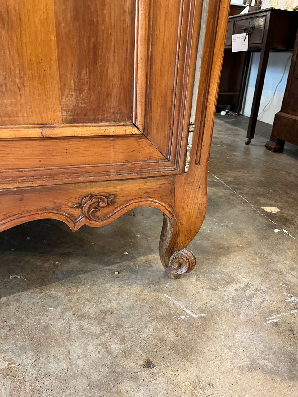 18th Century French Carved Armoire