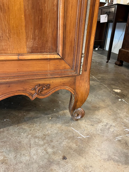 18th Century French Carved Armoire