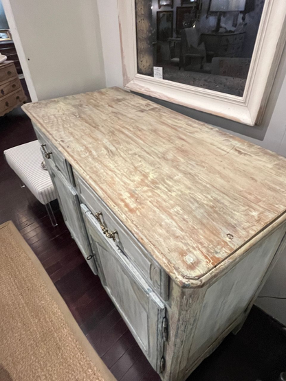 19th Century French Painted Buffet