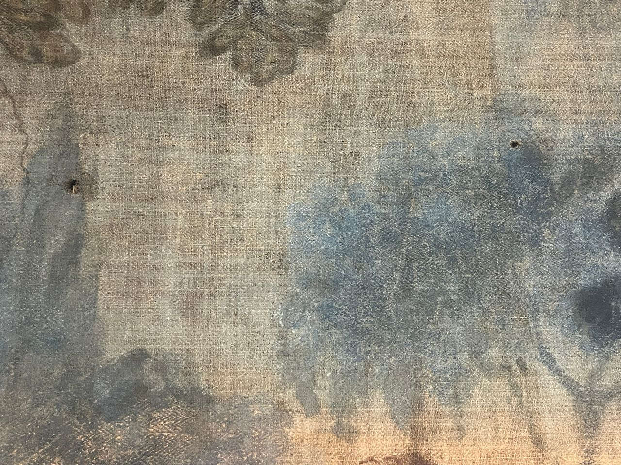 18th Century Large Horizontal Pastoral Framed Tapestry