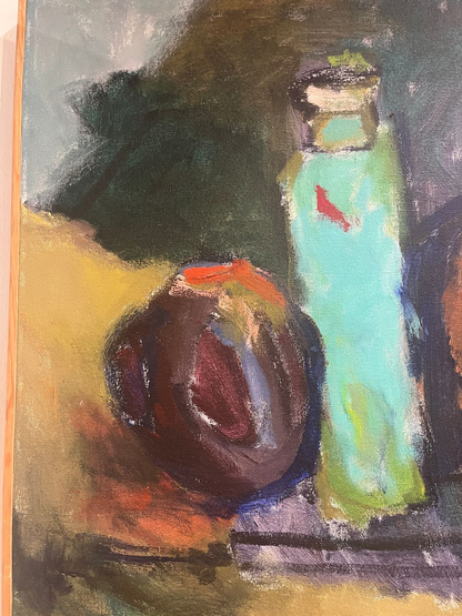 Colorful Oil on Canvas Still Life