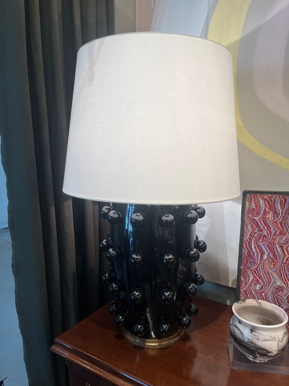 Fabulous Pair of Ceramic Designer Table Lamps