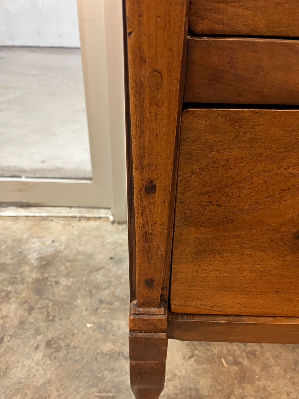 19th Century Louis XVI Walnut Commode