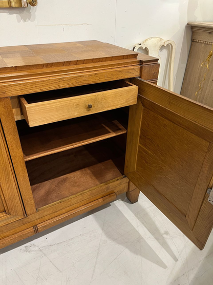 French Art Deco Buffet/Credenza/Bar in Oak