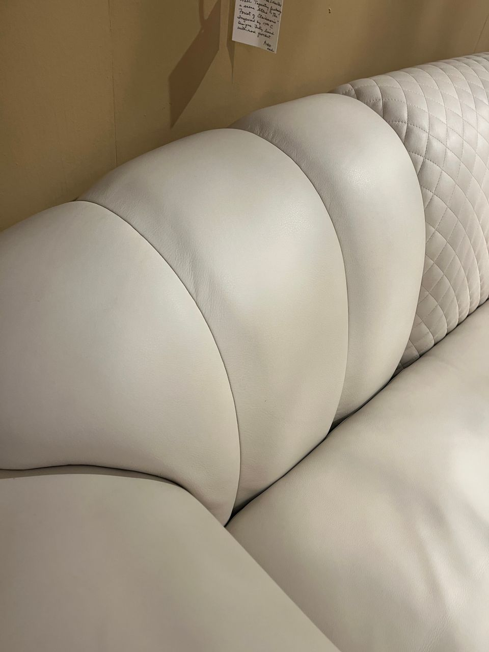 Contemporary  Italian Leather Sofa by Malerba