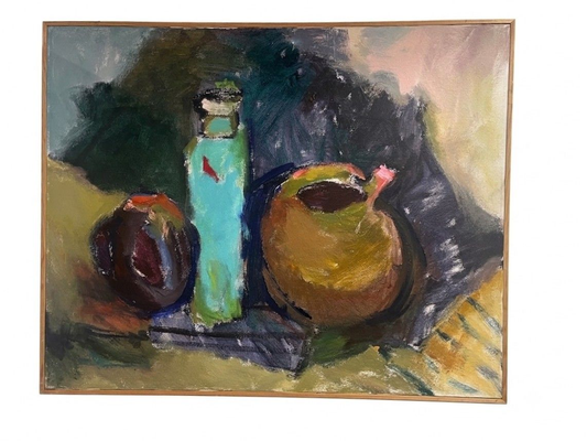 Colorful Oil on Canvas Still Life